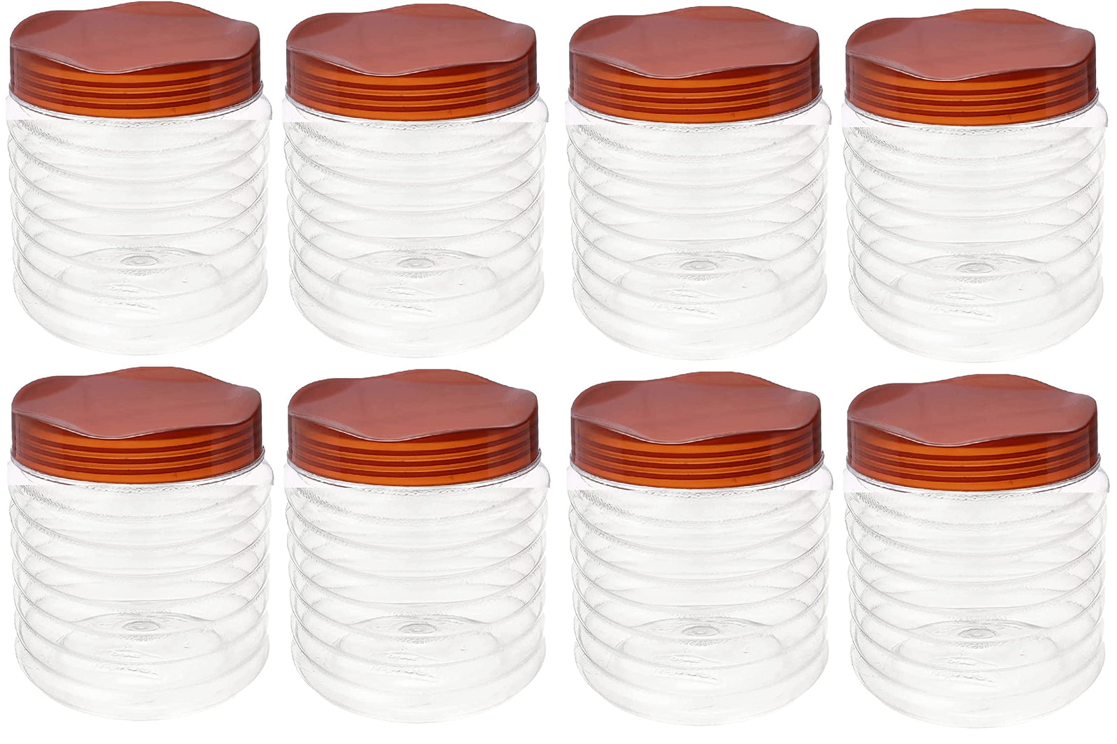 elyassin Spice Jar Set, 8 Pieces - Multicolor