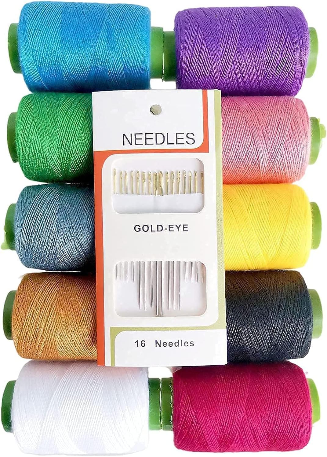 FINDYOU Hair Thread – Perfect Hold for Extensions & Wigs (Black, 3 Packs)