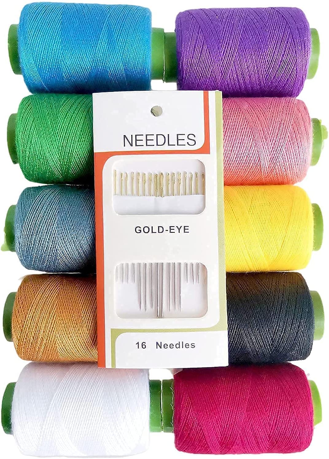 FINDYOU Hair Thread – Perfect Hold for Extensions & Wigs (Black, 3 Packs)