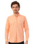 Firewood mens Firewood Basic Logo Shirt,L.Orange Shirt