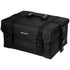 Shany Soft MakEUp Artist Rolling Trolley Cosmetic Case With Free Set Of Mesh Bags - Jet Black