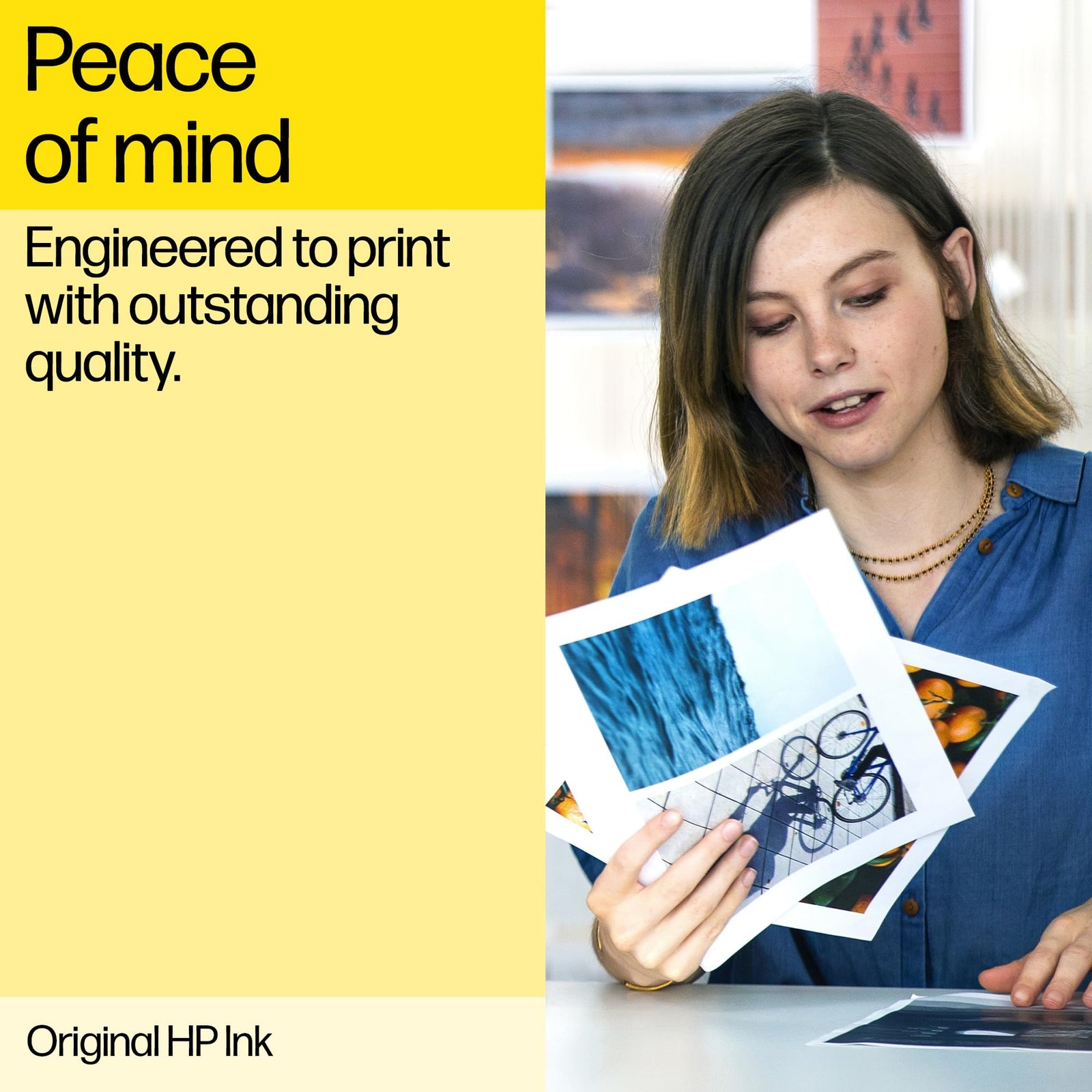 خرطوشة HP 655 أصلية صفراء Ink Advantage - CZ112AE