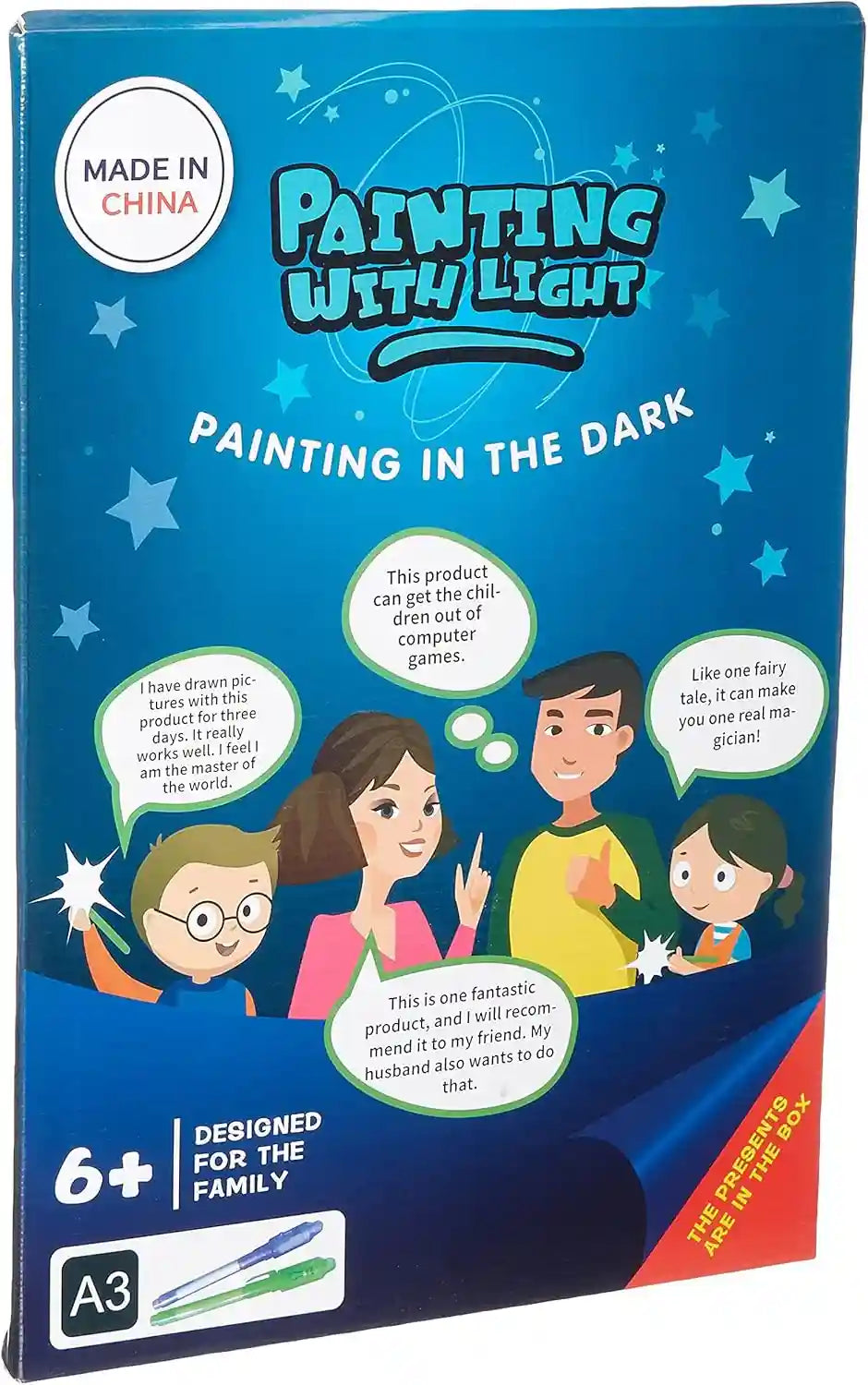 Painting with Light Table for Kids & Family - Ages 6+ (Large) - Safqqa Egypt