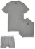 Hero Basic Men’s V-Neck T-Shirt Set – Comfortable Everyday Wear - Safqqa