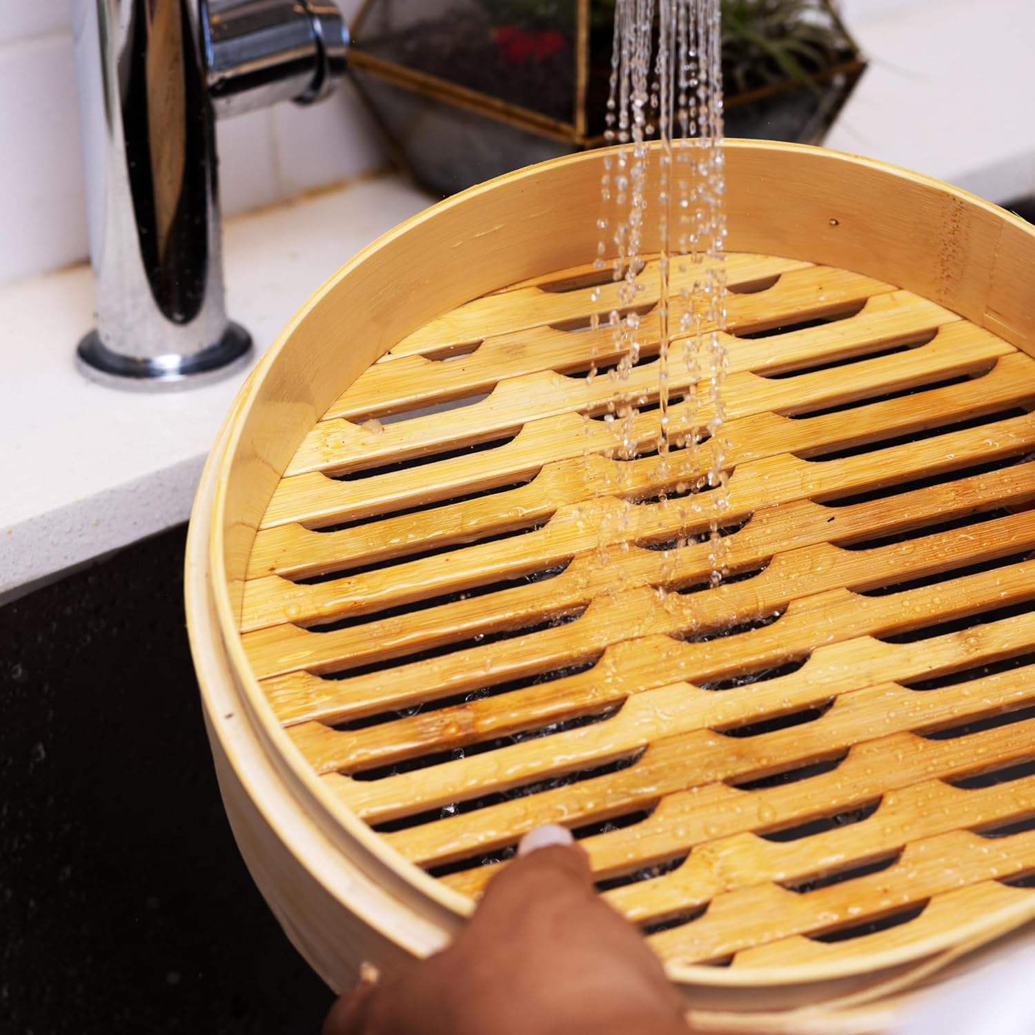 Joyce Chen 10-Inch 2-Tier Stainless Steel Steamer Baskets Stackable Design – Safqqa Egypt