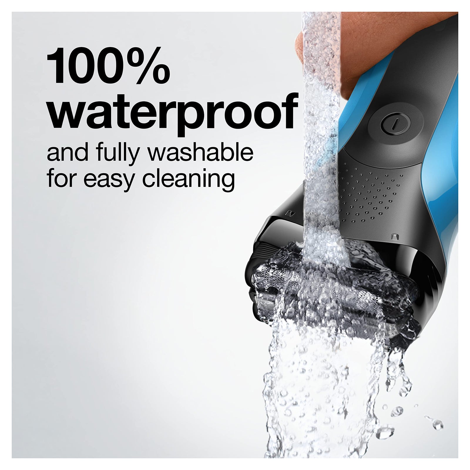 Braun Series 3 310s Wet & Dry Shaver with 3 Flexible Blades - Black/Blue Visit the Braun Store