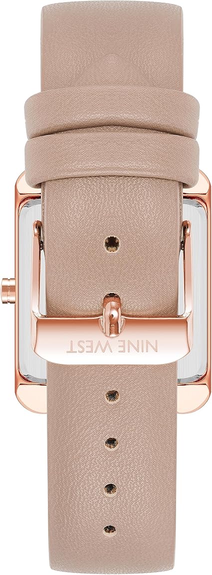 Nine West Women's Strap Watch Rose Gold Elegant Analog Design – Safqqa Egypt