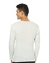 Off cliff Men’s Striped V-Neck Long Sleeve Top with Embroidery