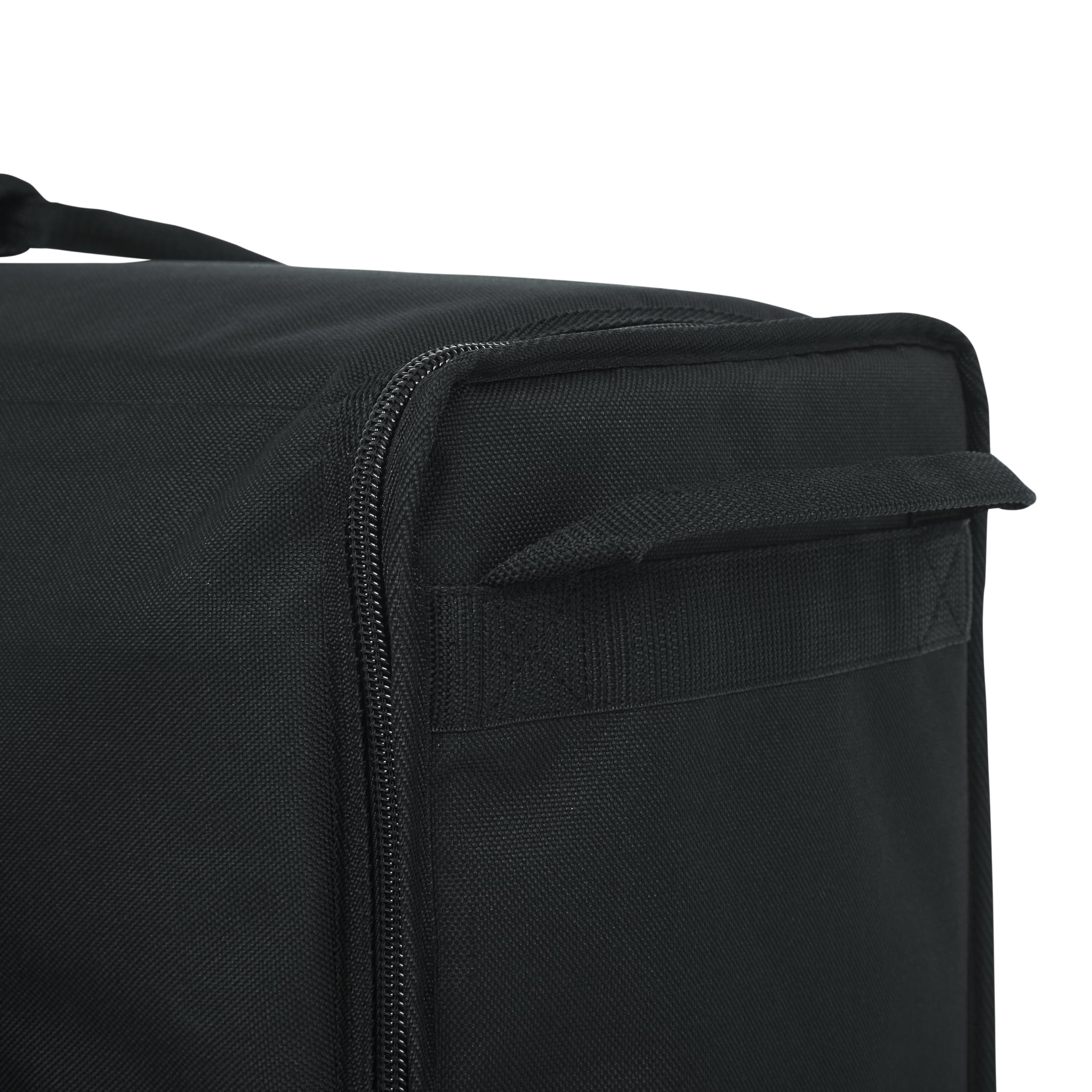 حقيبة النقل جاتور كيسز هي حل متين ومريح لنقل شاشتين LCD، أو شاشات كمبيوتر، أو تلفزيونات بحجم 40" إلى 45" بأمان. مصنوعة من نايلون مبطن متين، توفر الحقيبة حماية ممتازة ضد الخدوش والصدمات والاستخدام اليومي. 