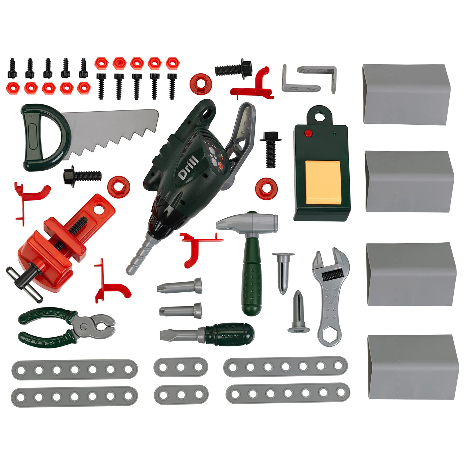  طاولة العمل من كلاين 8637 بتصميم بوش لعبة تعليمية رائعة تُحفّز الإبداع والتعلّم العملي للأطفال من عمر 3 سنوات فما فوق