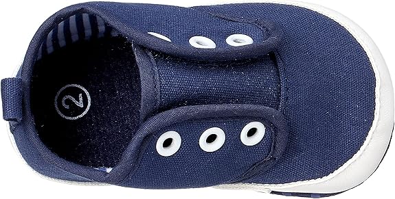 Mix & Max Boys’ Solid High-Top Slip-On Shoes with Pull-Tab