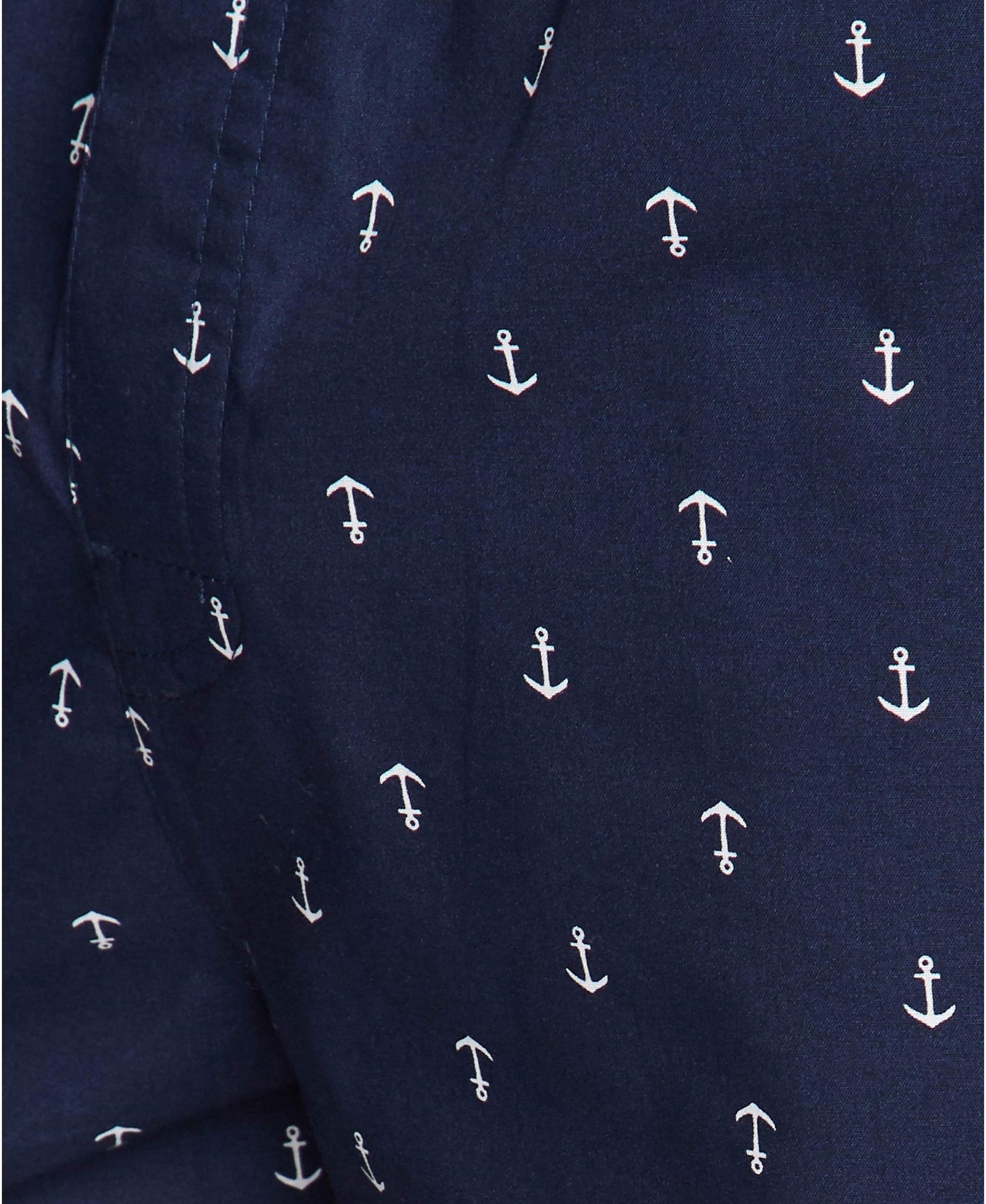 شورت نوم رجالي من نوتيكا مصنوع من قطن ناعم 100% بخصر مطاطي