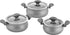 Papilla – FRED Belly Shape Cookware Set 14/16/18CM – Grey – Gas Stove – Made in Turkey