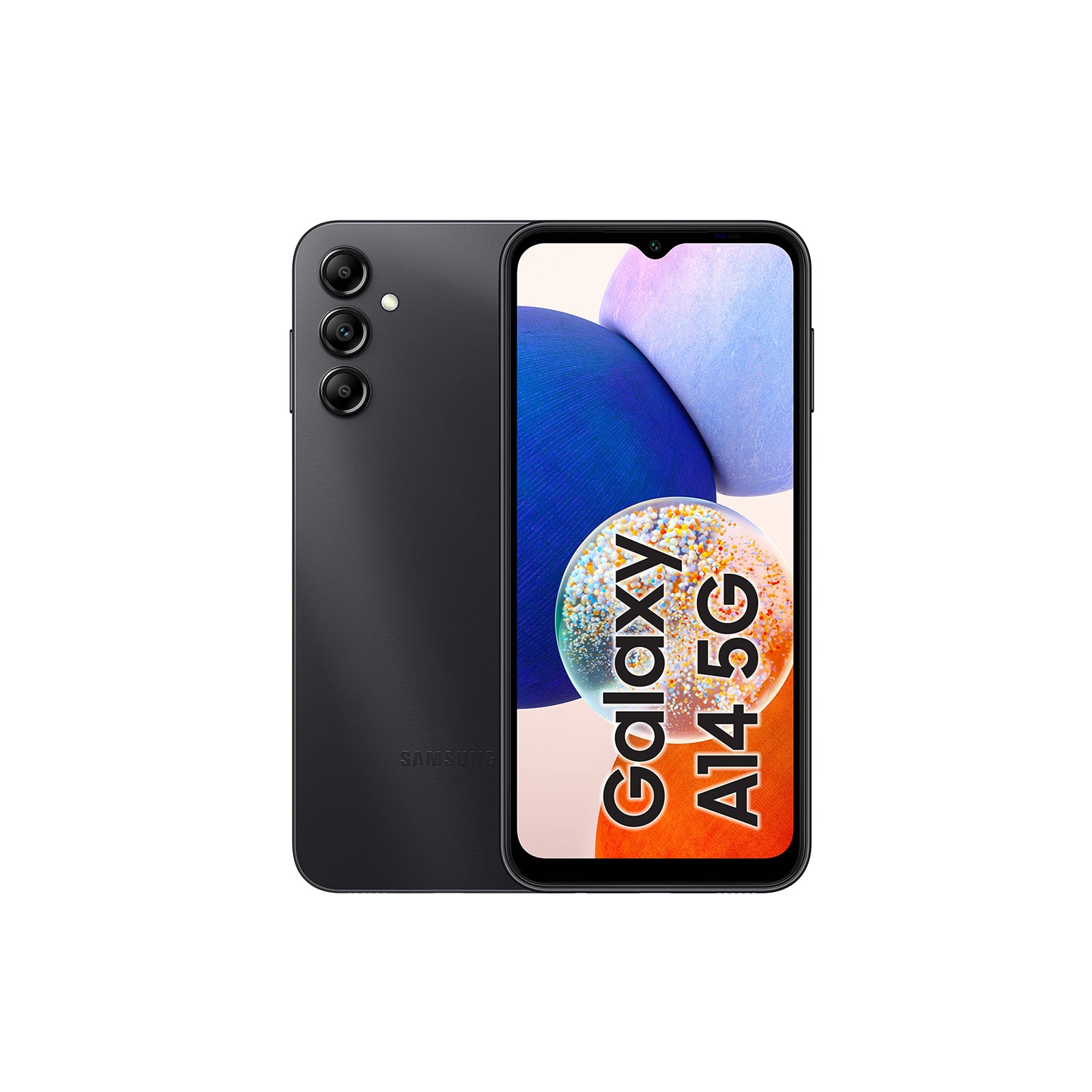 Samsung Galaxy A14 Dual SIM 4GB Ram+128GB ROM (6.6 Inches) (4G) - (Black) - Safqqa Egypt