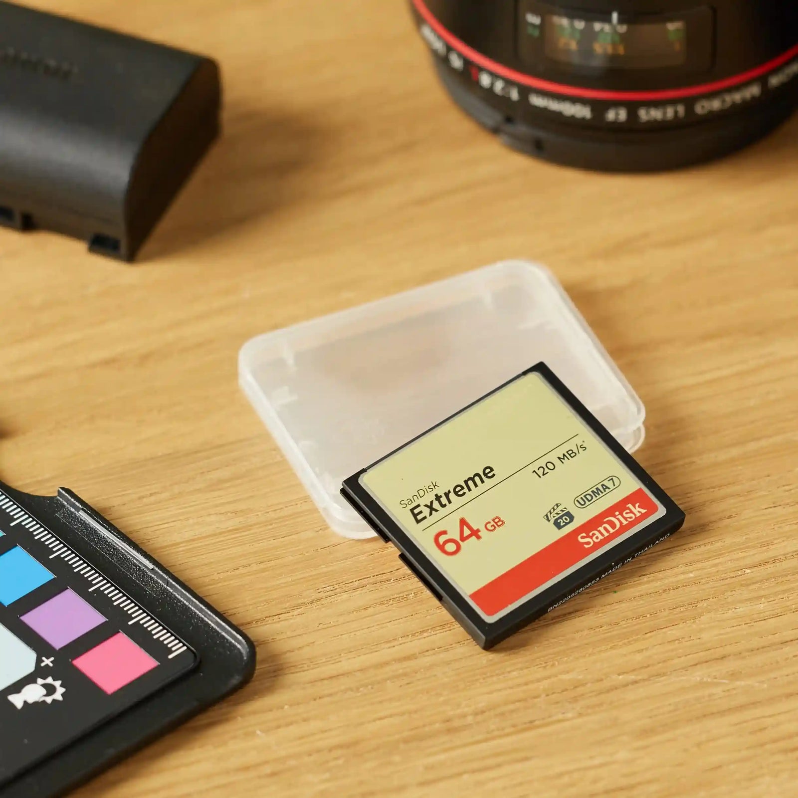 SanDisk Extreme CF 120MB/s, 85MB/s write, UDMA7, 64GB