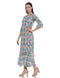 Women’s Floral Maxi Dress – Elegant Flowing Style - Safqqa