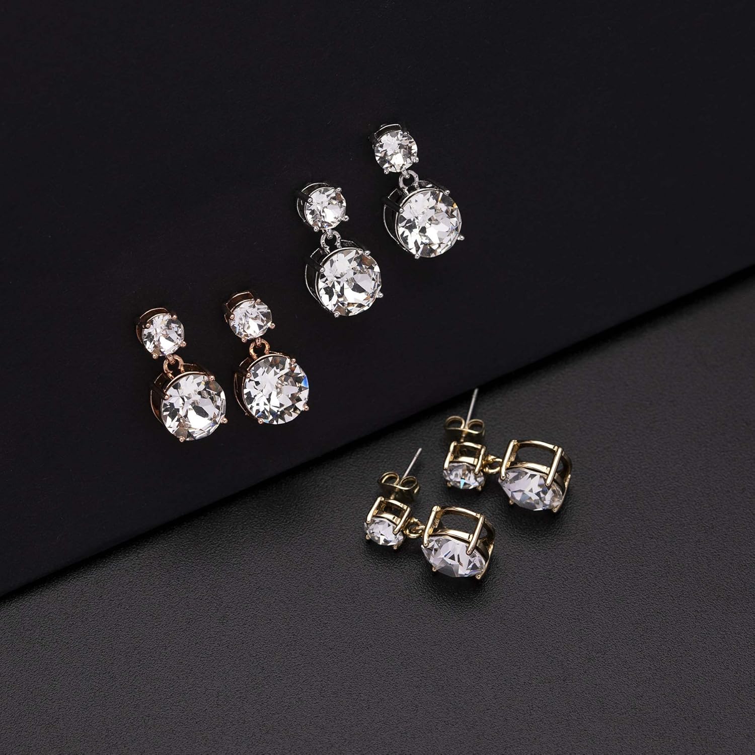 Mestige Women's Earrings MSER4025 with Swarovski Crystals