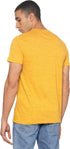 Ravin Men's Ribbed Crew Neck Solid Basic Cotton T-Shirt