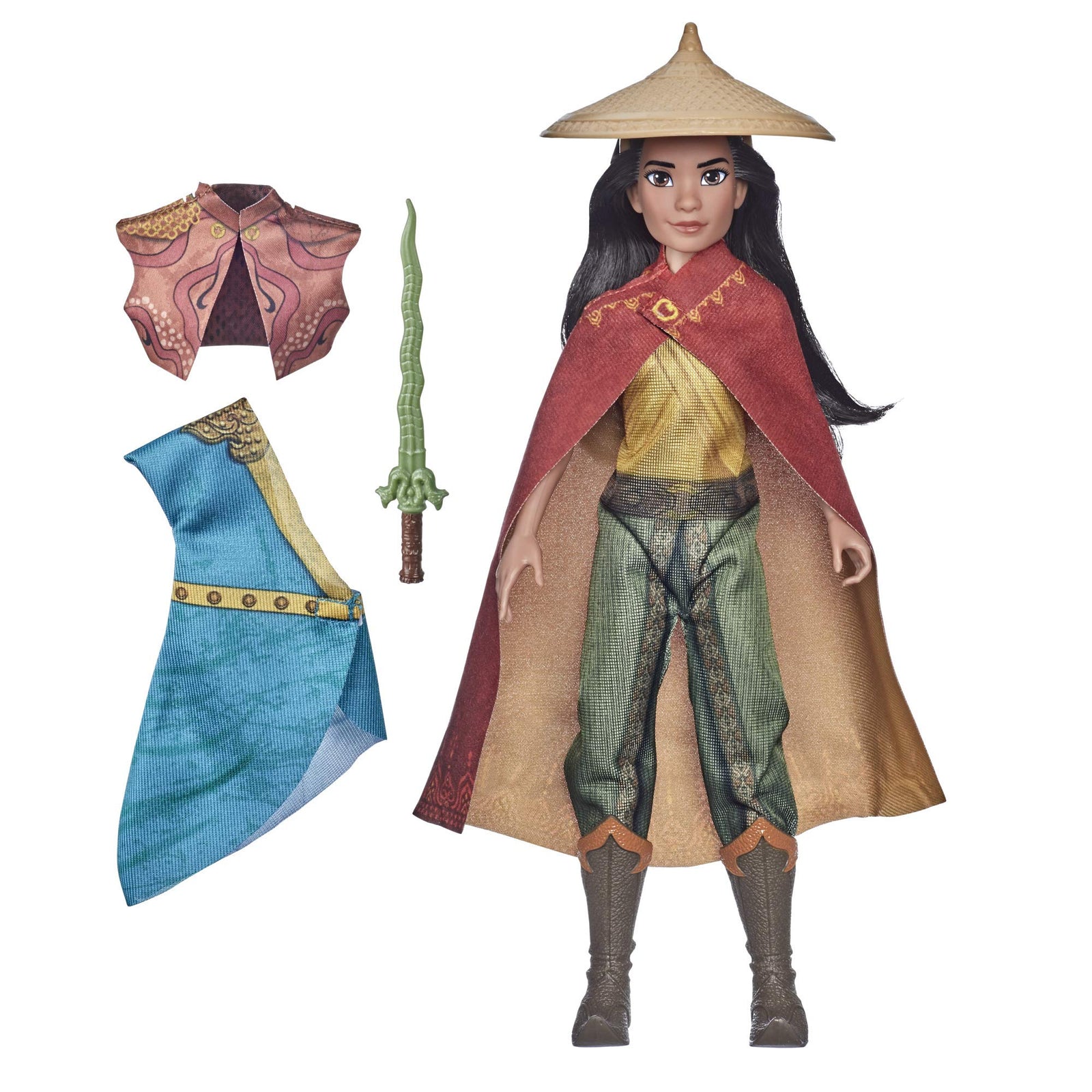 Disney Raya and The Last Dragon Adventure Styles Doll - Fashion Doll with Accessories for Kids 3 Years and Up