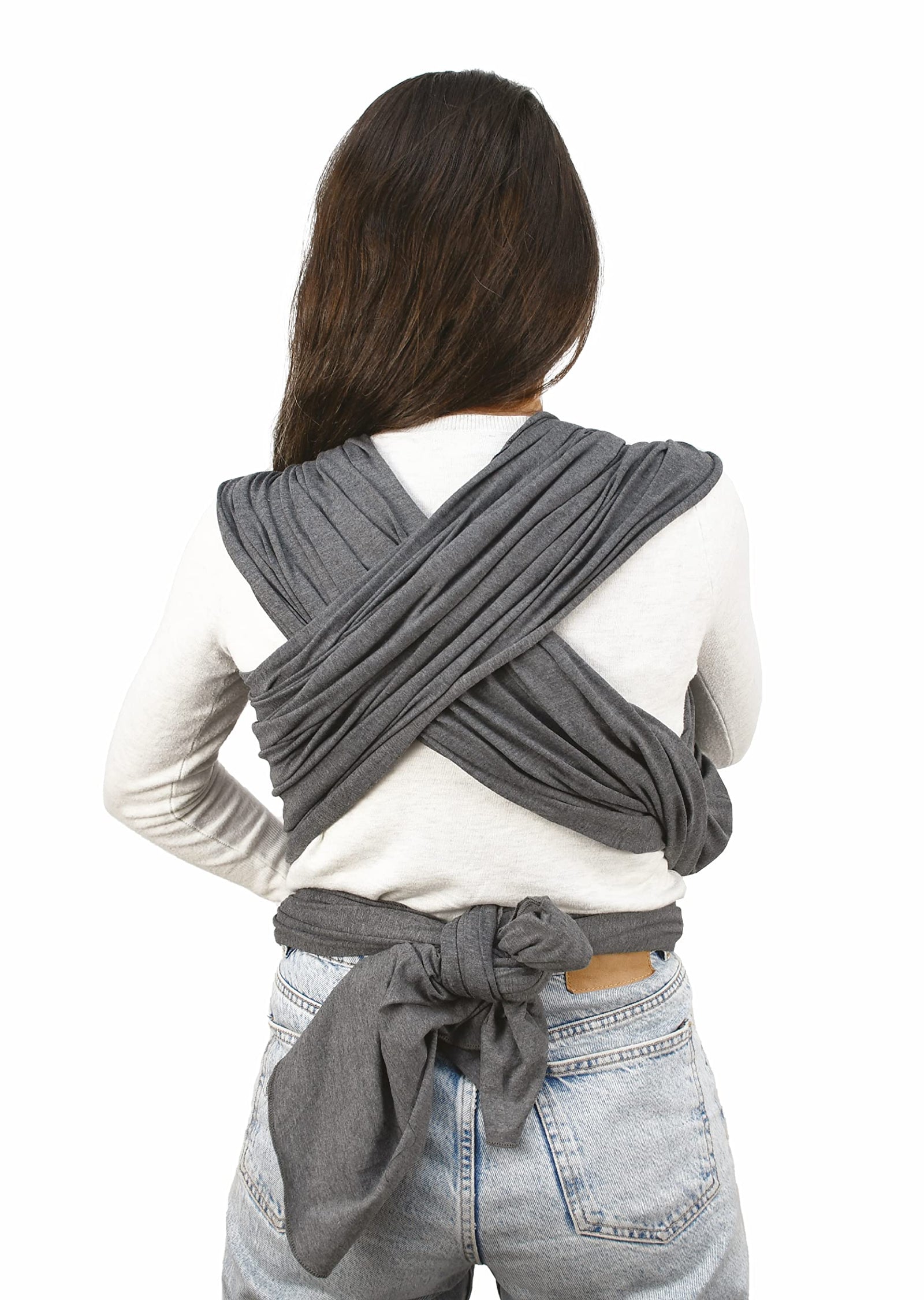 احملي طفلك براحة وأناقة مع حاملة الأطفال Petit Bebe Uni باللون الرمادي الأنيق. مصنوعة من قماش ناعم وقابل للتمدد والتنفس، توفر الحاملة دعمًا ممتازًا للأم والطفل مع حرية حركة اليدين