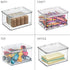 InterDesign Plastic Organizer Box Made from durable and lightweight plastic