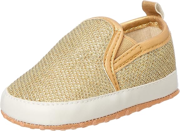 Mix & Max Faux Leather Elastic Side Panel Slip-On Shoes for Girls