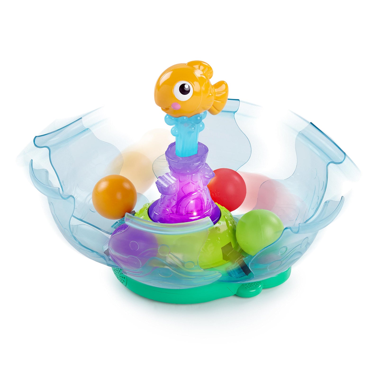 لعبة الأنشطة الموسيقية من Kids2 Bright Starts™ Funny Fishbowl™ Ball Popper مع أضواء، للأعمار من 12 شهرًا + ألعاب للأولاد، ألعاب للفتيات، هدية عيد ميلاد، هدية عيد الميلاد، النمو، المرح، للأطفال.