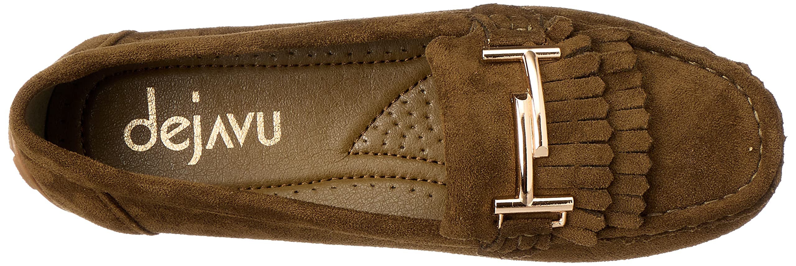 Dejavu  Shoes  For Womens Olive Soft cushioned insole for all-day comfort