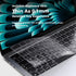 EooCoo Keyboard Cover compatible for 2023 M2 Macbook Air 15" A2941,2022 M2 Air 13.6" A2681,2021-2023 M3/M2/M1 Pro 14" A2918 A2992 A2779 A2442 / Pro 16" A2991 A2780 A2485, EU Layout, TPU Clear