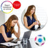 CUBIDI Rainbow Puzzle Ball, Matching Game, Fun Stress Reliever, Magic Ball Brain Teaser, Fidget Toys for Children Teens & Adults (6-10 Years, Multi-color)