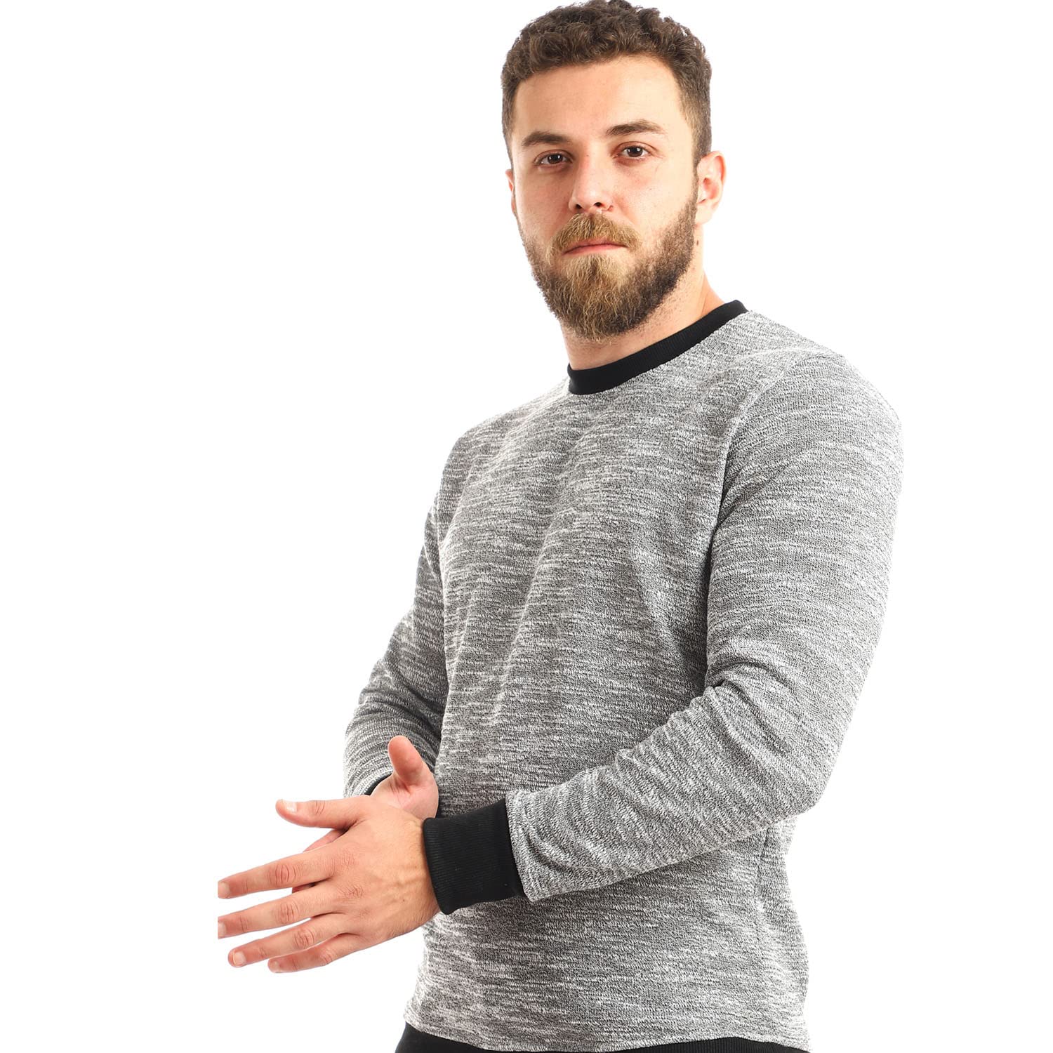 Men’s Crew Neck Long Sleeve Sweatshirt