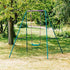 Plum 2-in-1 metal swing set with adjustable height and interchangeable seats, 50 kg weight capacity