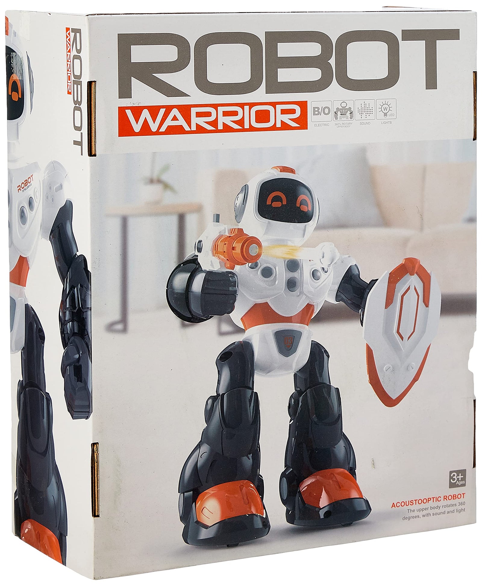 لعبة روبوت المحارب للأطفال من جنريك توفر تجربة لعب ممتعة مليئة بالمغامرات والخيال. يتميز الروبوت بأذرع قابلة للحركة وخصائص تفاعلية تسمح للأطفال بالتمثيل واللعب الإبداعي