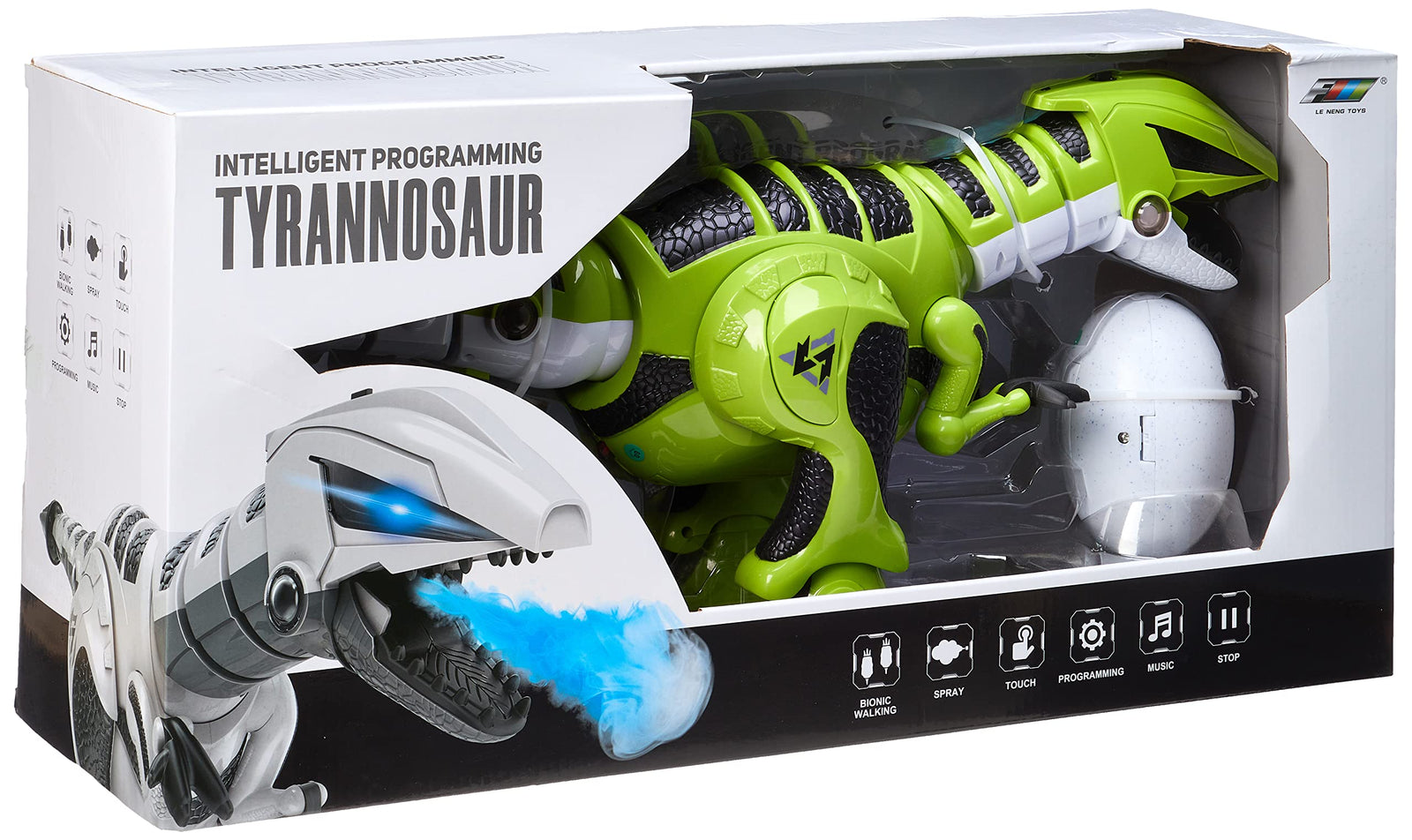 Smart Dragon intelligent programming tyrannosaur ( bionic-spray-touch-music-stop)