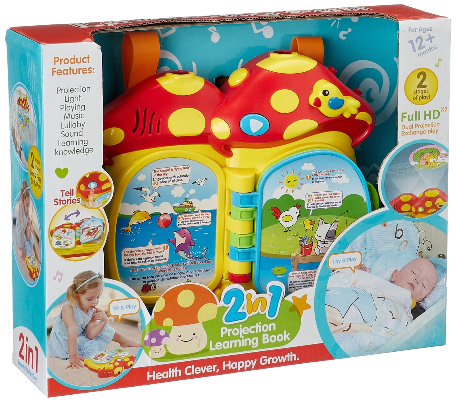 Five Star 2 In 1 Rabbit Projection for Kids