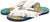 Shibshibi Multi Color Rubber Flip Flop Slipper For Women - Safqqa Egypt