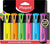 أقلام تمييز Maped Fluo Peps كلاسيك – ألوان متنوعة، عبوة 6 قطع
