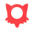 Dr. Brown's Flexees Friends Red  Fox, Soft 100% Silicone Baby Teether, BPA Free, 3m+