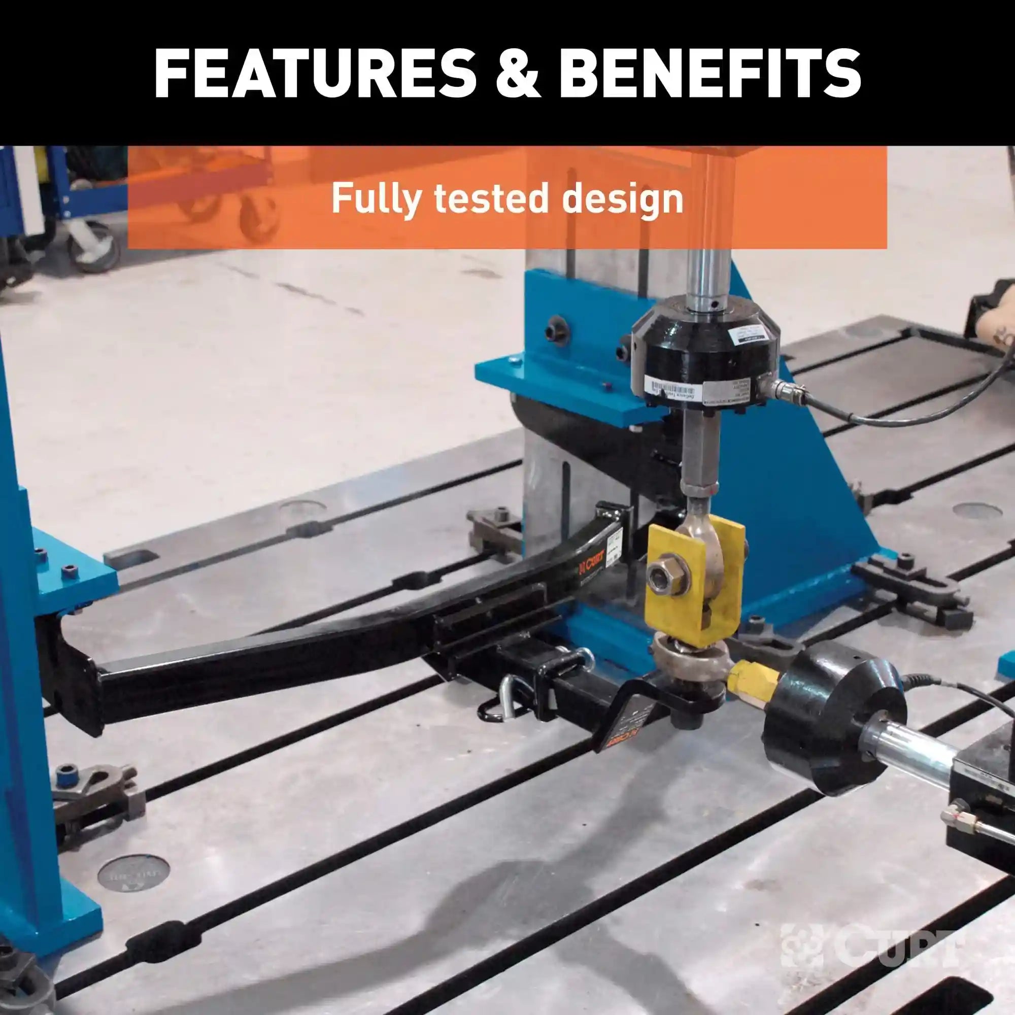 CURT 13043 Class 3 Trailer Hitch – 2" Receiver, Fits Lexus GX460