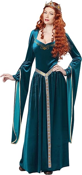 California Costumes Women’s Guinevere Costume Adult Teal – Safqqa Egypt
