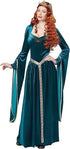 California Costumes Women’s Guinevere Costume Adult Teal