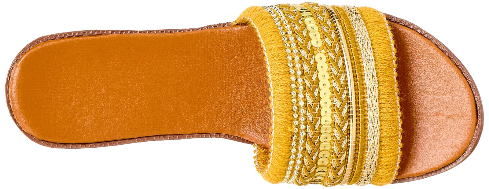 Sway 1 c.m slippers,lace fabric arabesque style embroidery strap