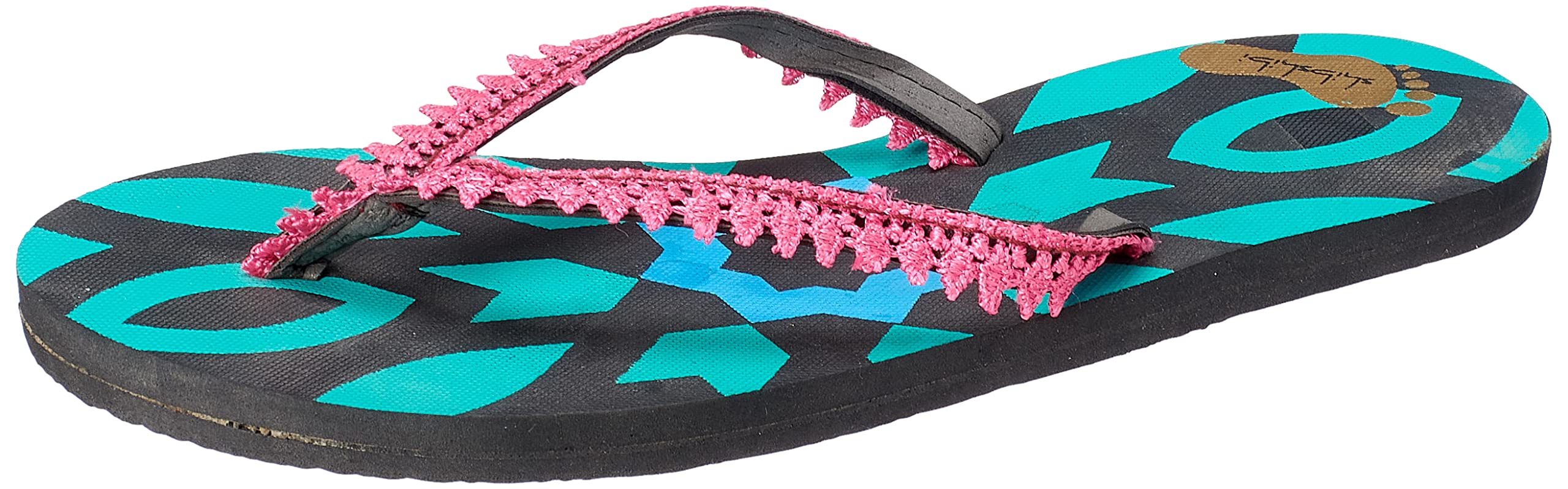 Shibshibi Rubber Flip Flop Slipper For Women - Safqqa Egypt