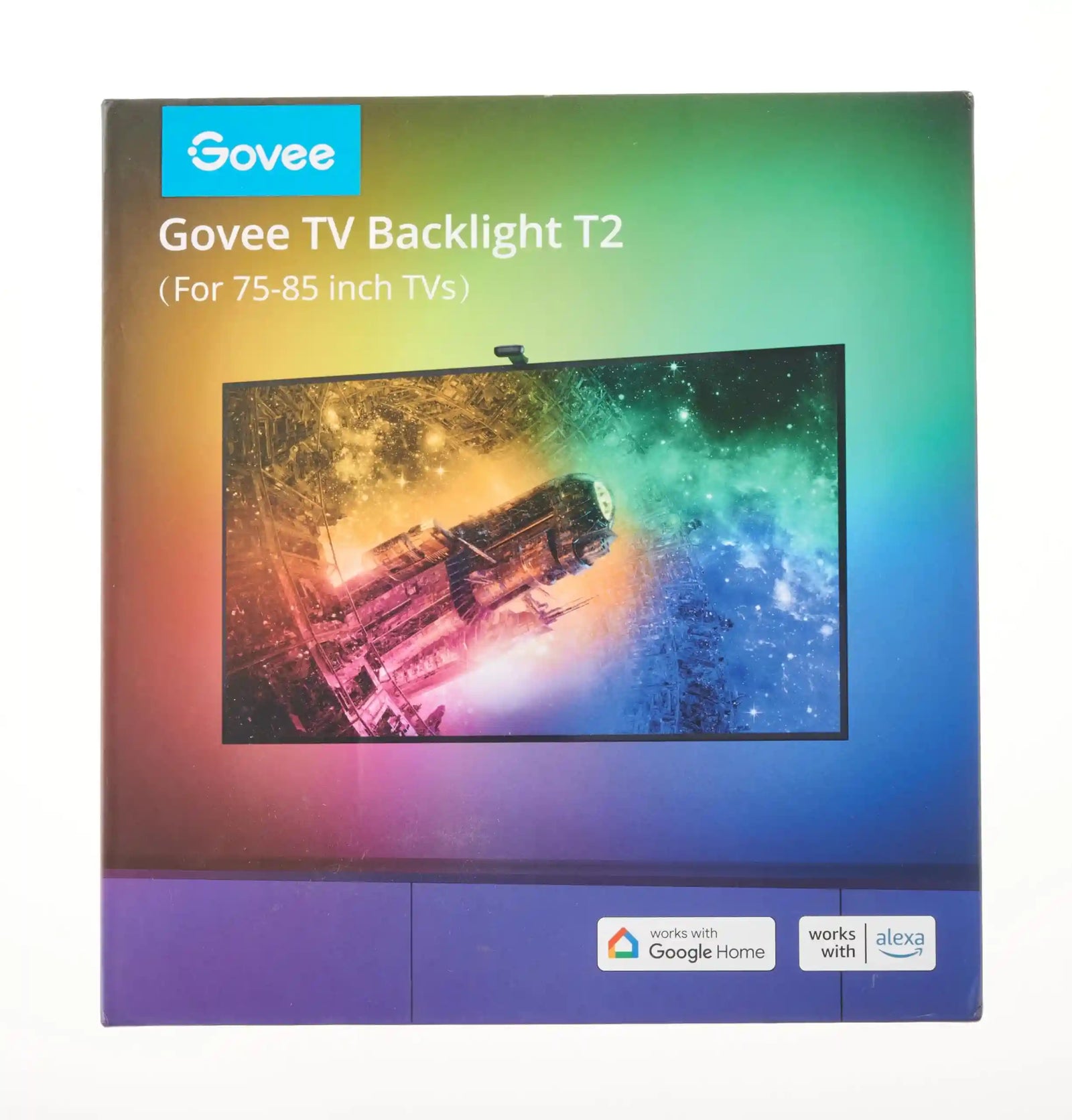 Generic TV Backlight T2 with Dual Cameras, 11.8ft RGBIC Wi-Fi TV LED Backlights for 55-65 inch TVs, Double TV Light Beads, Adapts to Ultra-Thin TVs, Smart App Control, Music Sync, H605C - Safqqa Egypt