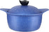 El Amal Elite Non-Stick Granite Pot 20cm Blue Dishwasher Safe PFOA Free