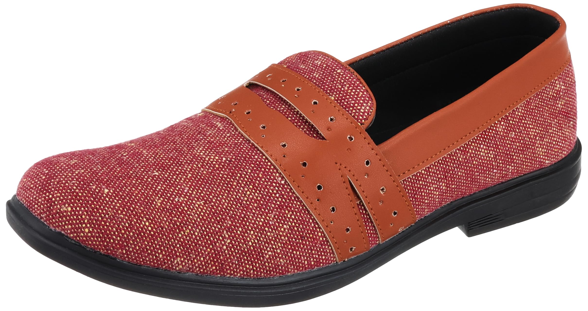 OX Faux Leather Slip-On Shoes For Men,Slip-on design for quick and easy wear.