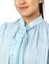 Elle Neck Tie Long Sleeves Blouse for Women - Safqqa Egypt
