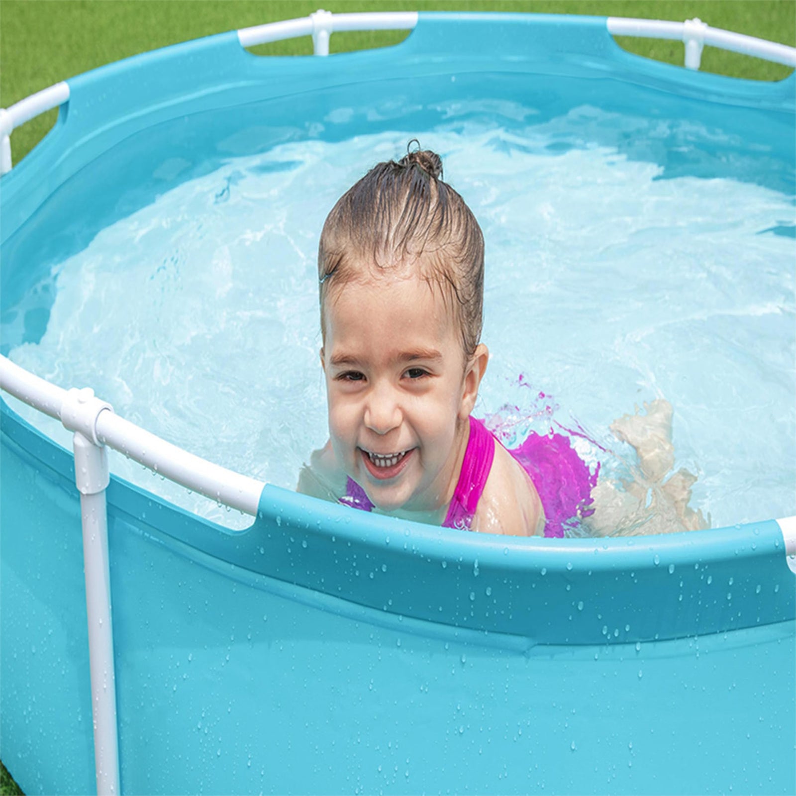 Round Kids Swimming Pool for Fun Summer Play