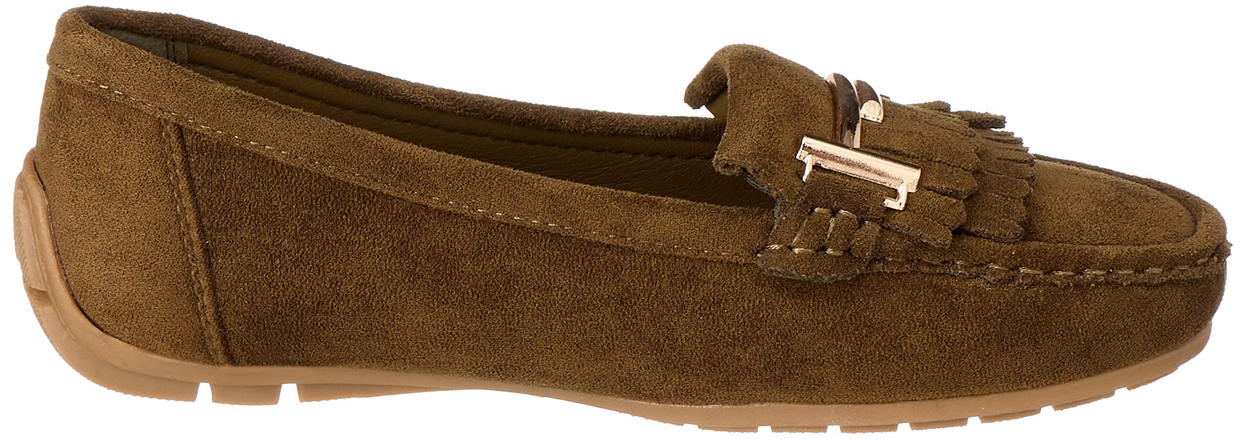 Dejavu  Shoes  For Womens Olive Soft cushioned insole for all-day comfort