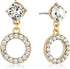 Mestige Women's Earrings MSER4017 with Swarovski Crystals